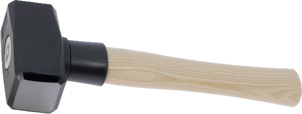 Martello 1,25 kg manico ergonomico in noce per installatori elettrici e uso professionale