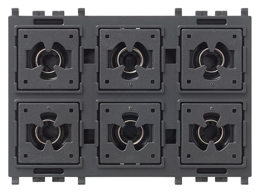 COMANDO KNX FLAT 6 PULSANTI 3M