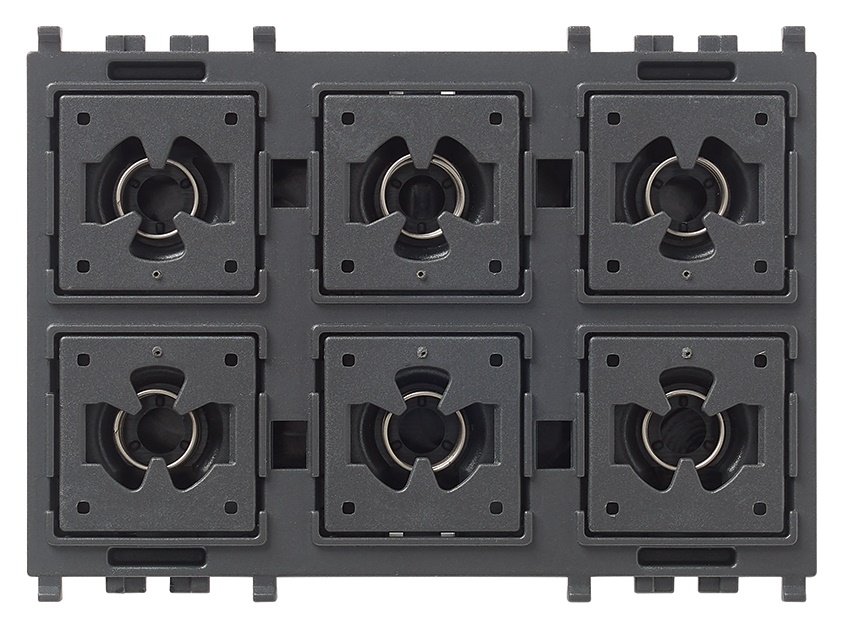 COMANDO KNX FLAT 6 PULSANTI 3M