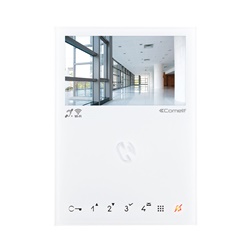 Serie Mini Wi-Fi - Monitor 4.3/16:9 vivavoce per kit 8561V, sistema ViP, Wi-Fi integrato, 7 pulsanti soft touch, preprogrammato, PoE