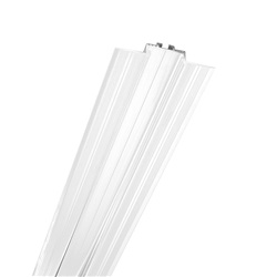 PROFILO IN ALLUMINIO RASATO BIANCO