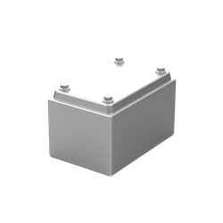 SCATOLA DERIV.AISI304 EST.90X90X85M