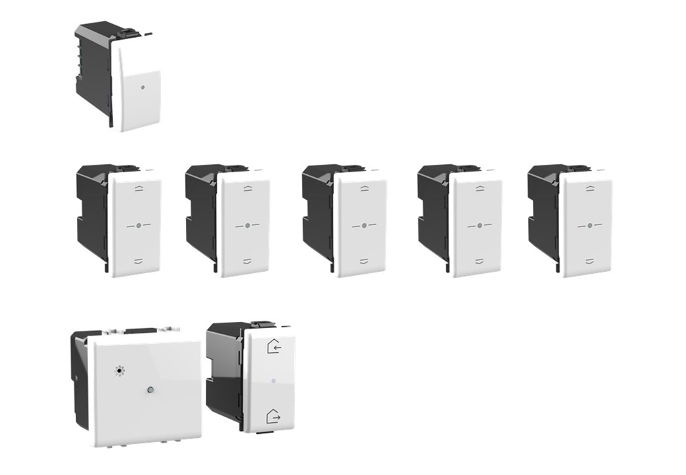 Starter Kit Matix controllo wireless tapparelle con gateway e comandi radio integrati