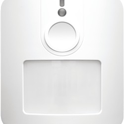 Rivelatore volumetrico doppia tecnologia radio pet immune portata 15m apertura 90° per sicurezza residenziale e commerciale