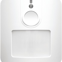 Rivelatore volumetrico doppia tecnologia radio pet immune portata 15m apertura 90° per sicurezza residenziale e commerciale