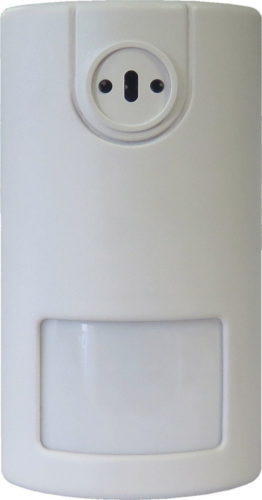 Rivelatore volumetrico doppia tecnologia PET Immunity 12m 90° con snodo per sicurezza residenziale e commerciale