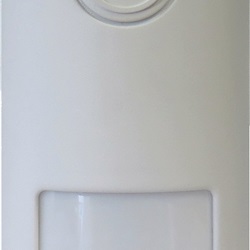 Rivelatore volumetrico doppia tecnologia PET Immunity 12m 90° con snodo per sicurezza residenziale e commerciale