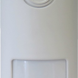 Rivelatore volumetrico doppia tecnologia PET Immunity 12m 90° con snodo per sicurezza residenziale e commerciale