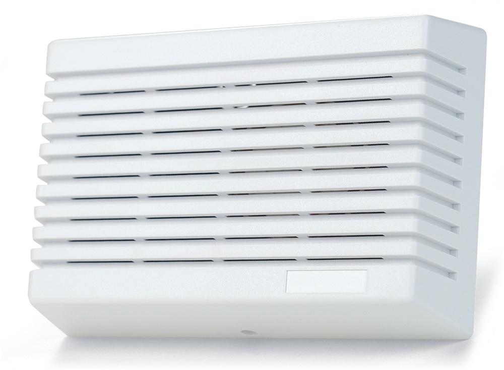 Sirena da interno APF22 114 dB ABS bianco per sistemi allarme residenziali e commerciali