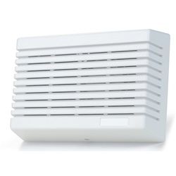 Sirena da interno APF22 114 dB ABS bianco per sistemi allarme residenziali e commerciali