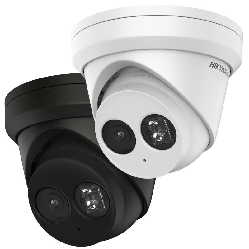 Telecamera turret IP 8MP 4K PoE esterno resistente intemperie montaggio parete/soffitto