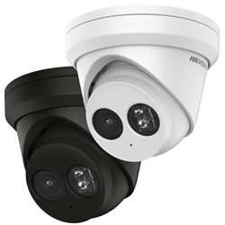 Telecamera turret IP 8MP 4K PoE esterno resistente intemperie montaggio parete/soffitto