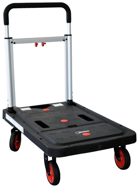 Carrello pieghevole ultraleggero portata 140 kg manutenzione rapida e sicura