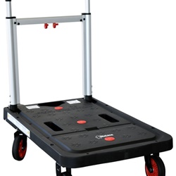 Carrello pieghevole ultraleggero portata 140 kg manutenzione rapida e sicura