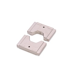 Coppia matrici esagonali 50kN DIN48 per crimpatrice CEMK20B-50 uso industriale