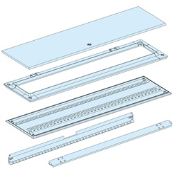 Canalina Prisma G IP55 300mm 11 Moduli Armadio Bianco Protezione Elettrica