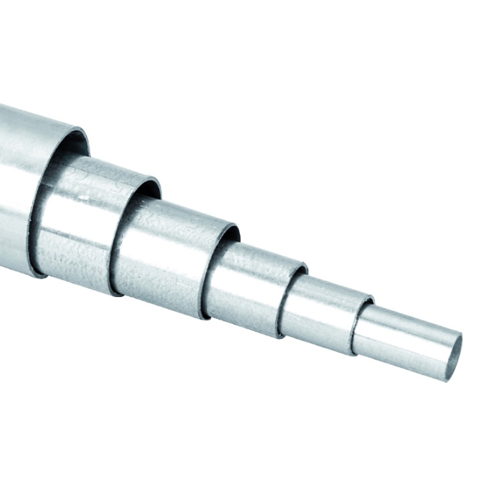 TUBO RIGIDO ACCIAIO ZINC. 32X1,2X30