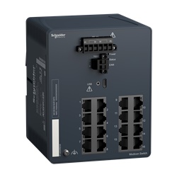 Modicon Managed Switch - 16 porte in rame