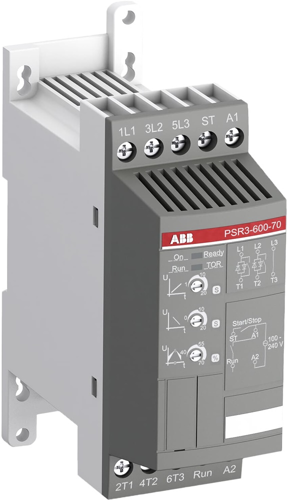 Softstarter PSR3-600-70 3.9A 208-600V AC controllo avvio motori industriali pompe ventilatori compressori