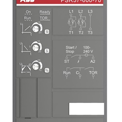 Avviatore graduale PSR37-600-70 37A 208-600V AC per motori trifase pompe ventilatori compressori