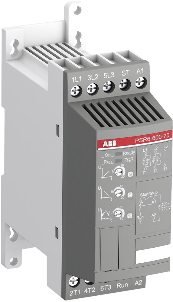 Avviatore graduale PSR6-600-70 6,8 A 208-600 V AC controllo motori industriali pompe ventilatori compressori