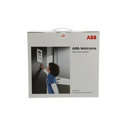 Video kit citofonico 7 indoor, mini outdoor station, controllo accessi casa singola surface mount