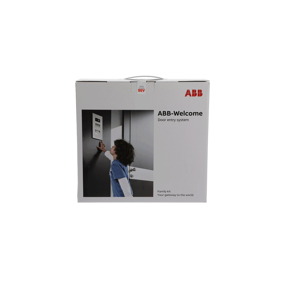 Video kit videocitofono incasso 7 con mini postazione esterna campanello per abitazioni singole