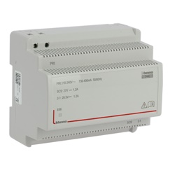 Alimentatore bus SCS 6 moduli 1,2 A 110-240 V per impianti domotici
