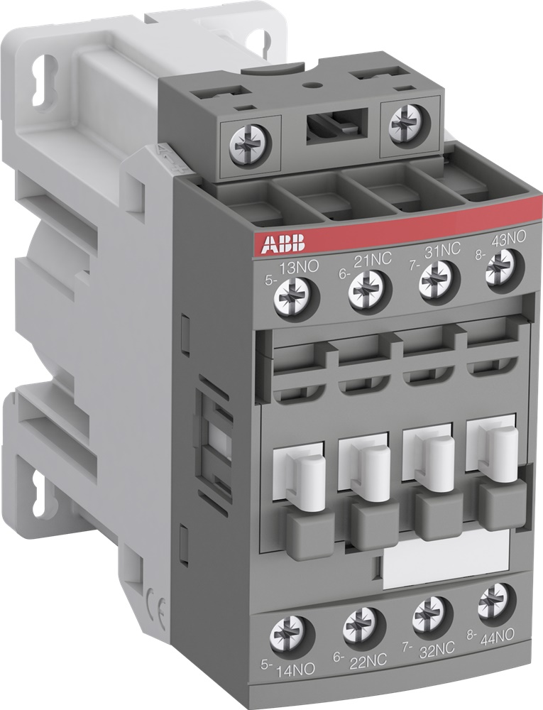 Contattore relè NFZ22E-30 4 poli bobina elettronica 24VDC basso consumo per automazione impianti elettrici