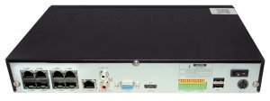 NVR 8 CANALI POE 1HDD
