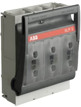 Portafusibile XLP3 3 poli NH3 per sezionatori protezione circuiti industriali