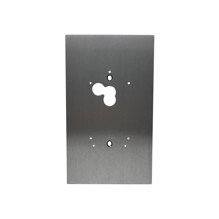 Placca adattamento per pulsantiere Extra/Ciao/Quadra su scatole 1-2 moduli Comelit/Bticino/Urmet