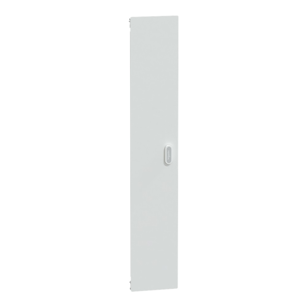 Porta PrismaSeT S bianca RAL 9003 per canalina laterale 8 file quadro elettrico IP41 IK08