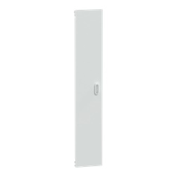 Porta PrismaSeT S bianca RAL 9003 per canalina laterale 8 file quadro elettrico IP41 IK08