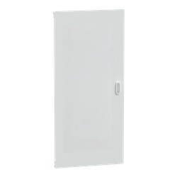 Porta PrismaSeT S vetro trasparente 7 file 24 moduli quadro IP41 IK08 uso residenziale