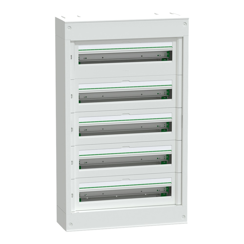 Centralino PrismaSeT S parete 5 file 24 moduli 160A morsettiera terra IP41 interno