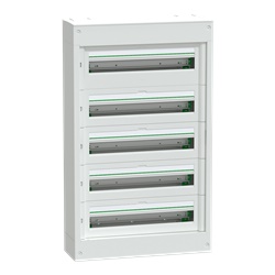 Centralino PrismaSeT S parete 5 file 24 moduli 160A morsettiera terra IP41 interno