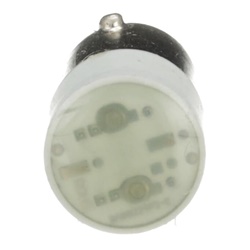 Spia LED gialla 24V attacco BA9S indicatore luminoso per quadri elettrici e controllo industriale