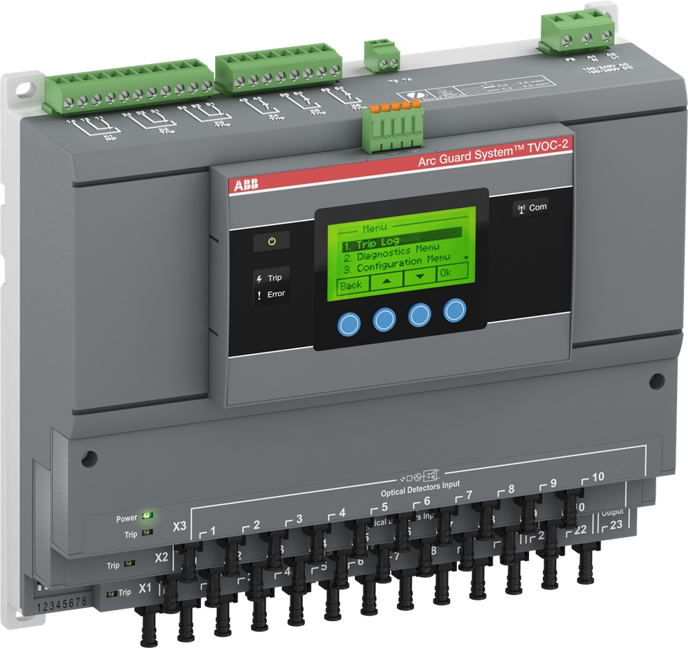 Rilevatore TVOC-2-240-C Arc Monitor protezione archi con interfaccia MODBUS 230V AC per ambienti industriali