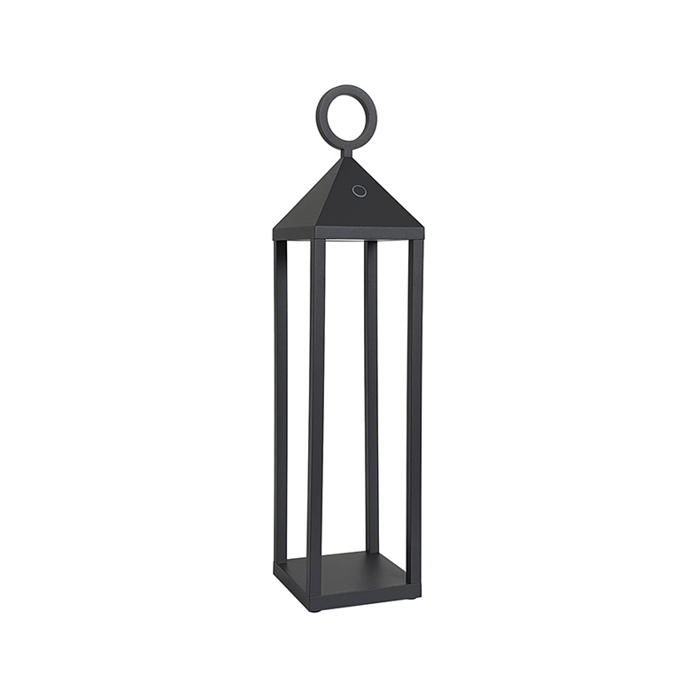 Lampada da tavolo portatile LED 2,2W 2700K IP54 antracite per interno ed esterno