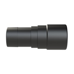 Adattatore guaina PA6 nero riduzione DN12-DN10 IP66 per impianti elettrici