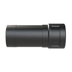 Adattatore guaina elettrica riduttore PA6 nero IP66 DN17-DN12 resistente e facile montaggio