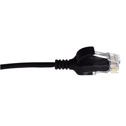 PATCH CORD SLIM CAT6 UTP 03M NERO