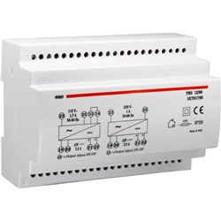 Alimentatore switching stabilizzato 90W 115-230V 12V montaggio barra DIN compatto