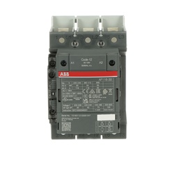 Contattore AF116-30-11B-12 3 poli 116A 690V con contatti ausiliari e protezione sovratensioni per controllo motori fino 55 kW uso industriale e civile