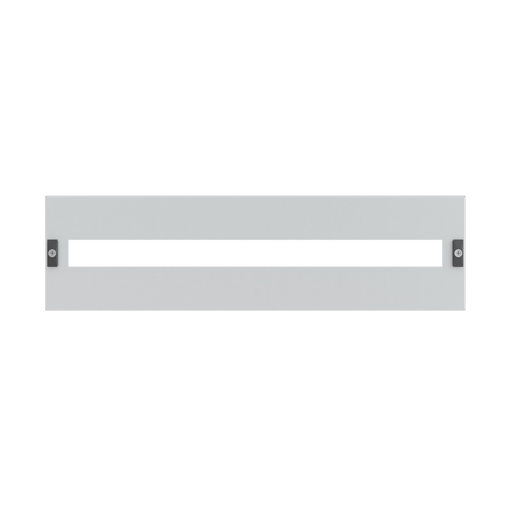 Copertura forata singola 200x728 mm IP2XC per sistema elettrico modulare System pro E