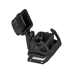 Custodia da incasso B6 PA 6.6-FR con coperchio PC e guarnizione piatta per protezione standard