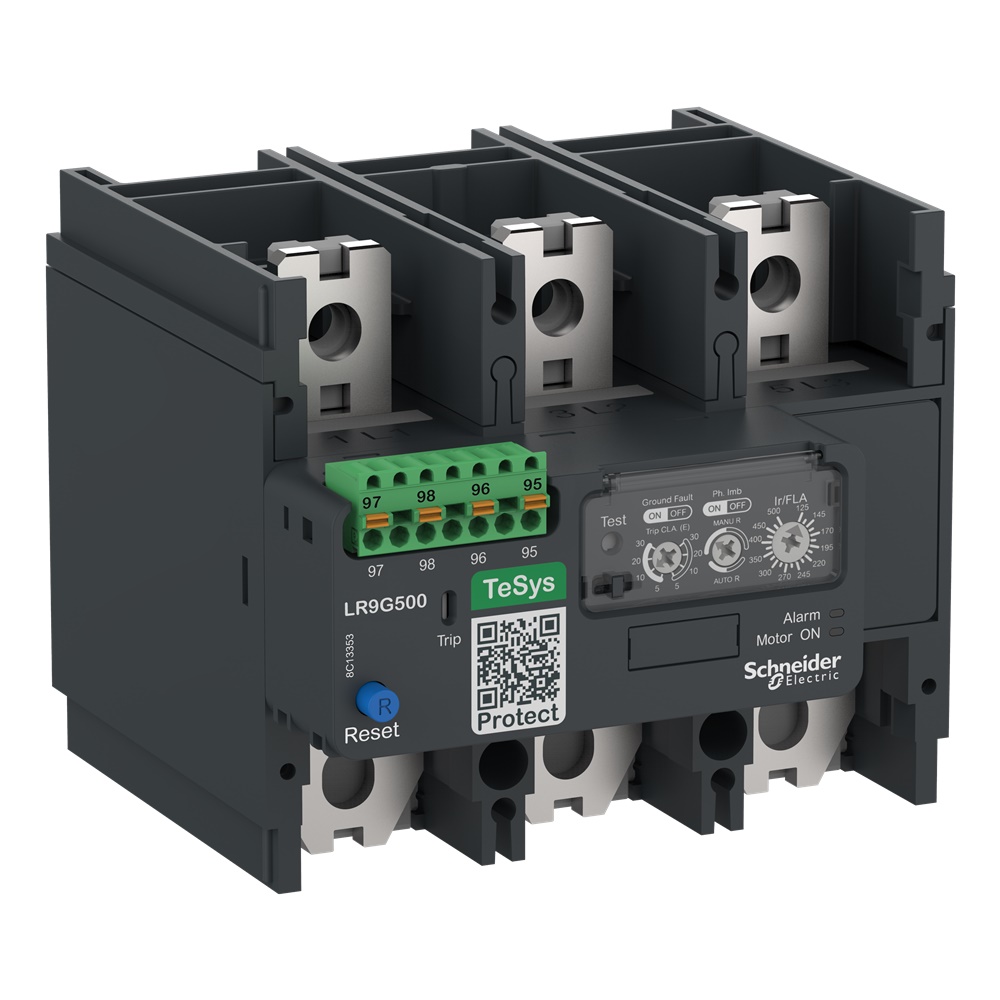 Relè termico elettronico, TeSys Giga, 125…500 A, classe 5E…30E, connessioni push-in