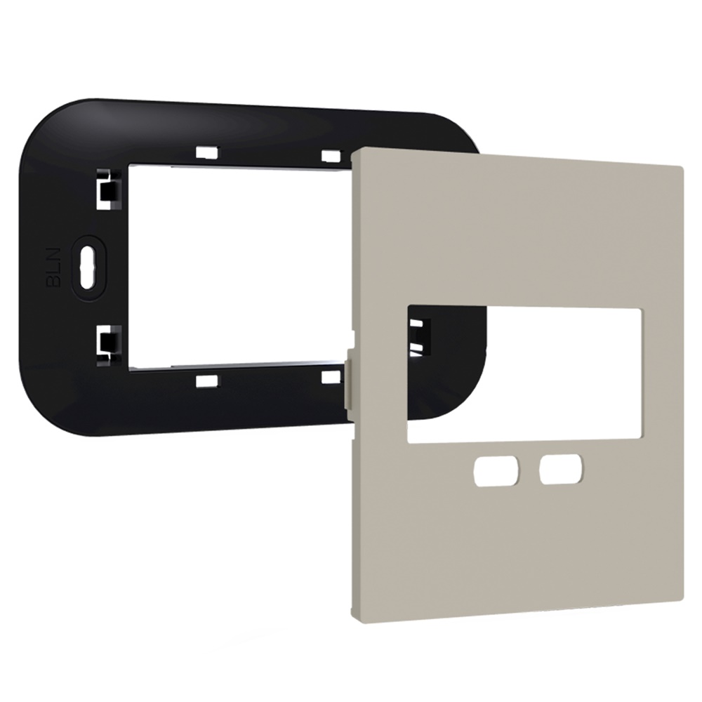 Kit montaggio Living Now sabbia per cronotermostato Keo LCD installazione semplice casa