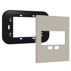 Kit montaggio Living Now sabbia per cronotermostato Keo LCD installazione semplice casa